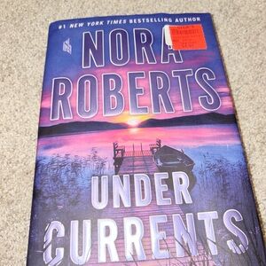 7/$20 Nora Roberts 'Under Currents' Hardcover Book